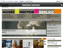 Tablet Screenshot of musee-hector-berlioz.fr